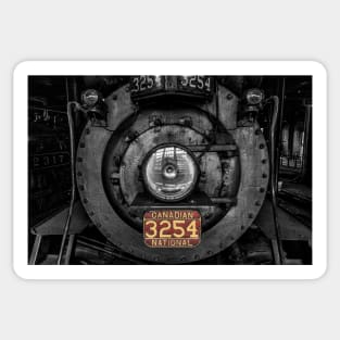 Steam Locomotive Headlamp Sticker